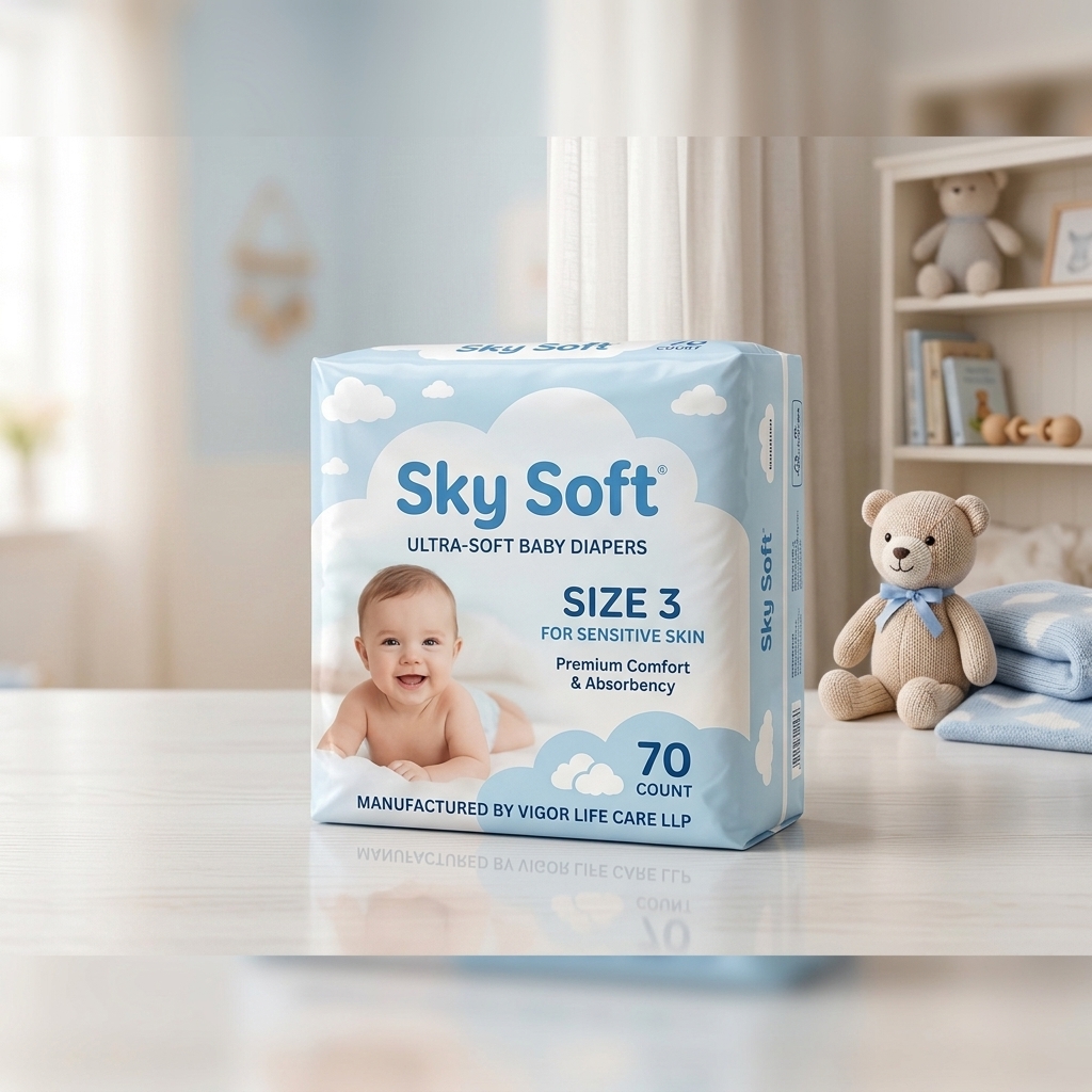 Sky Soft Baby Diapers