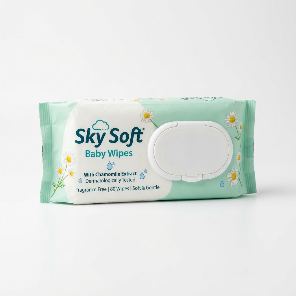Sky Soft Baby Wipes